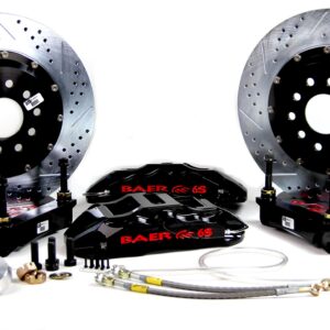 Brake System 14 Inch Front Extreme+ Black 99-02 Expedition RWD BAER Brakes