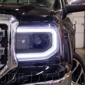 GMC Sierra LED Halos Switchback 16-18 Sierra 1500 Diode Dynamics