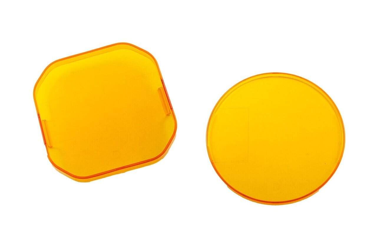 SS3 LED Pod Cover, Yellow (Set of 2)