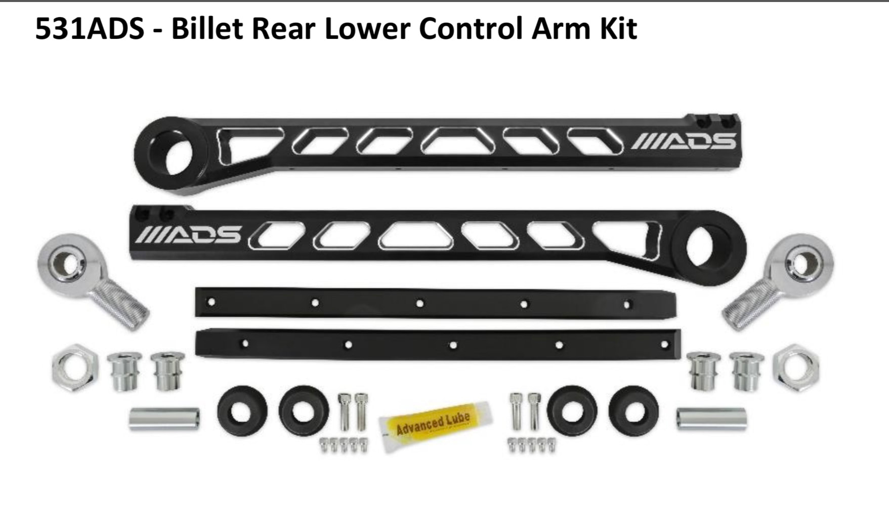 Bronco- ADS- Billet Rear Lower Control Arm Kit