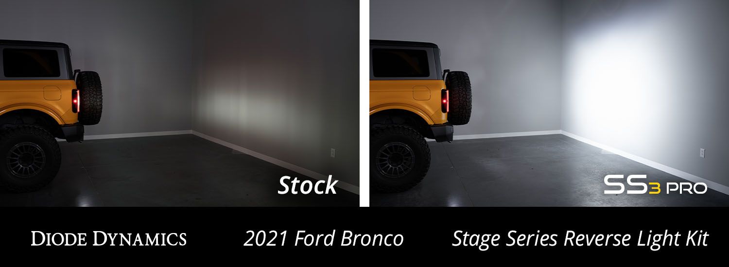 Stage Series Reverse Light Kit for 2021-2023 Ford Bronco