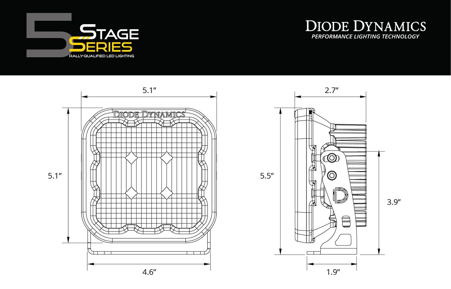 Diode Dynamics SS5 Pro LED Pod Lights with Shifts and Grins Fabrication A Pillar Brackets