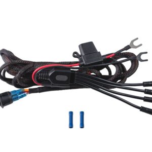 Stage Series Single-Color Rock Light M8 Wiring Harness
